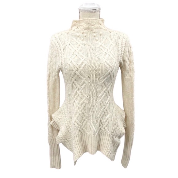 BCBGMaxAzria Sweaters - 🚨FINAL SALE🚨BCBGMaxAzria Cable Knit Maylin Turtleneck